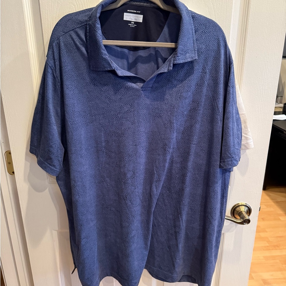 Joseph Abboud Men's Blue Polo Shirt